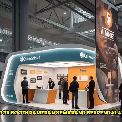 vendor booth pameran semarang berpengalaman